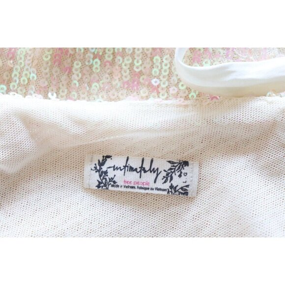 Free People Cream Mini Dress - Picture 9 of 12